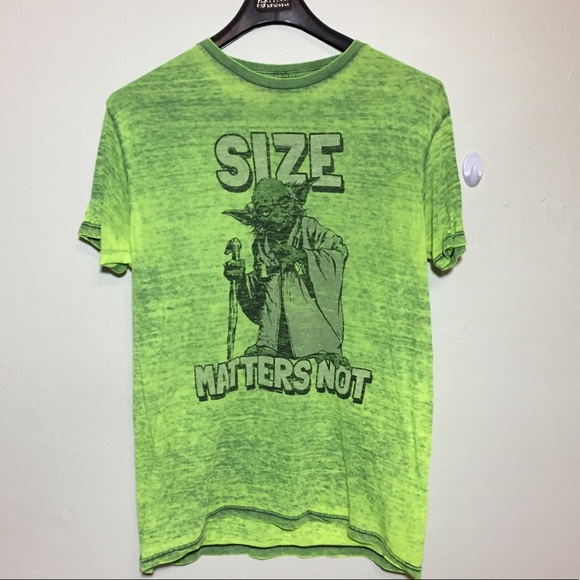 Star Wars Other - Star Wars Green Burnout Yoda T-Shirt Tee L 42/44